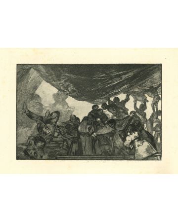 Disparate claro - from Los Proverbios by  Francisco Goya - Old Master artwork