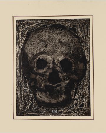 "Skull" by Eugène Berman - Modern Artwork