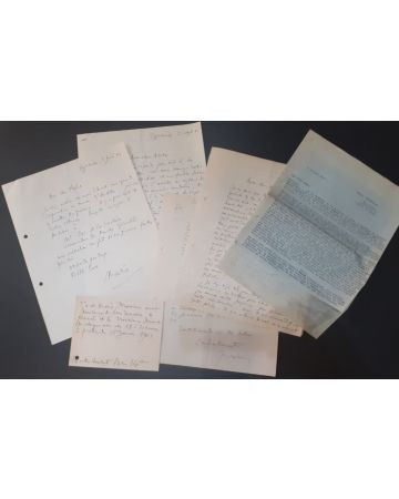 Mario Prassinos - Gravures - Correspondence - Manuscripts