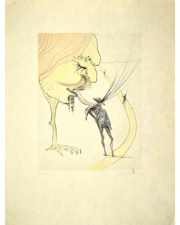 Picasso: A Ticket to Glory by Salvador Dalì -  Contemporary Artwork
