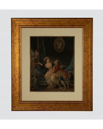 Intimacy  by Louis-Marin Bonnet - Old Master Artwork