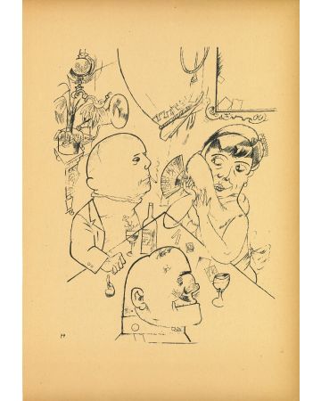 Trio from Ecce Homo by George Grosz - Modern Artwork