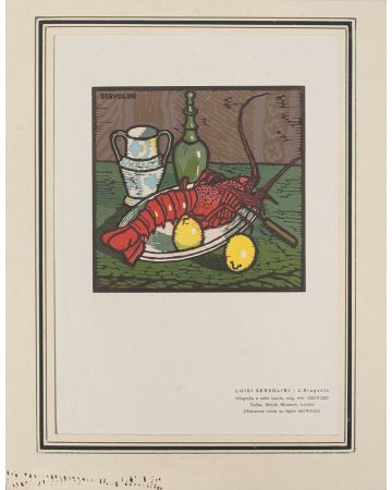 The Lobster by Luigi Servolini - Contemporary Artwork