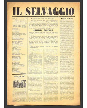 "Il Selvaggio no.1-1930"- Art Magazine
