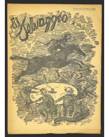 "Il Selvaggio no.5-6- 1935", Illustrated by Mino Maccari- Art Magazine