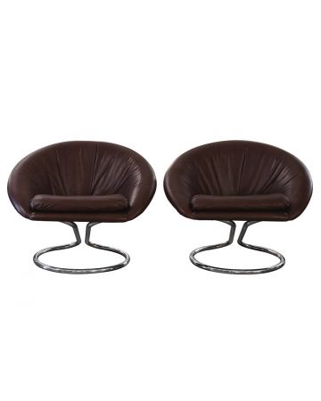 Pair of Armchairs by Giotto Stoppino - Design Furniture