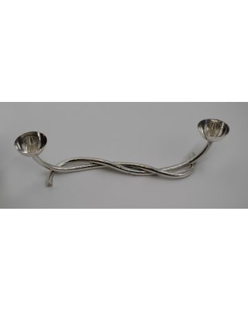 Silver candelabra by Anonymous -- Decorative Objects