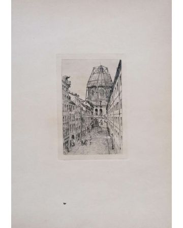 Paris, Rue Mazarine by Luigi Beltrami -  Modern Artworks