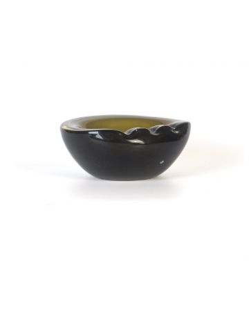 Murano Green Glass Bowl