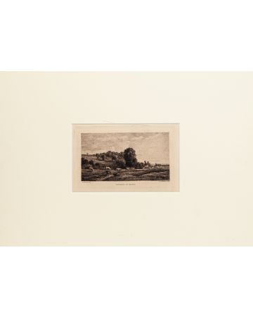 Paysage du Berri by Daubigny - Artwork