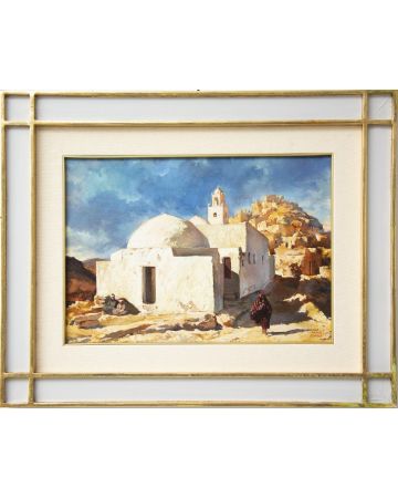  Tunisian landscape by Artist of XX century  - Modern Artwork