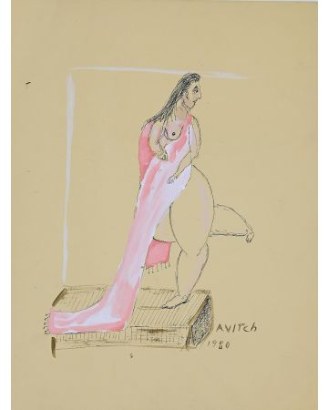 Figure of woman by Avitch.