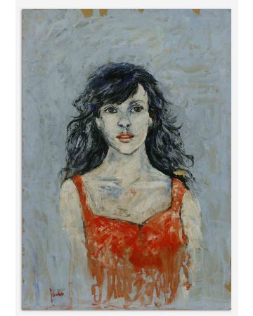 Woman in Red - Artist XX Century - Contemporary Art