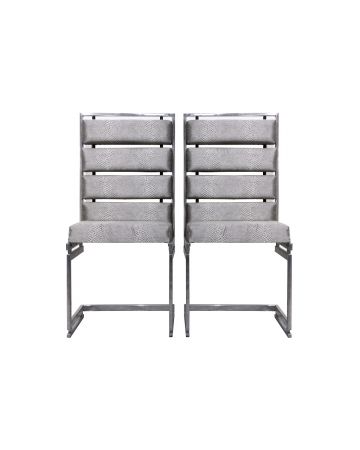 Pair of Vintage Chairs by Romeo Rega -  Design Furniture