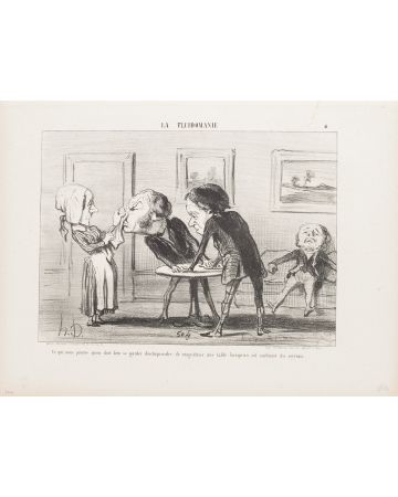 Honoré Daumier- Ce qui nous prouve (...) - La Fluidomanie - Modern Artworks