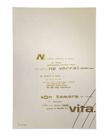 Visual poetry by Ennio Pouchard.