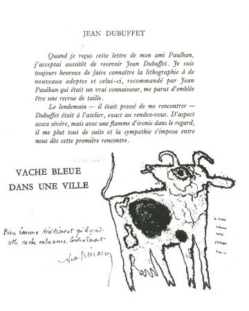  Plate 22 from A même la pierre by Jean Dubuffet - Contemporary Artwork