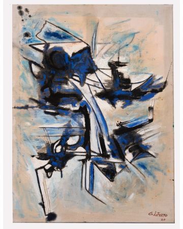 Blue Shape by Giorgio Lo Fermo - Contemporary Artworks