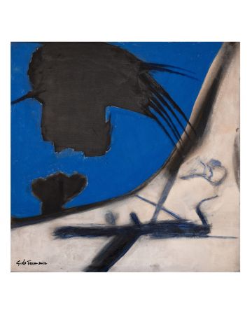  Blue and Black by Giorgio Lo Fermo - Contemporary Artwork 
