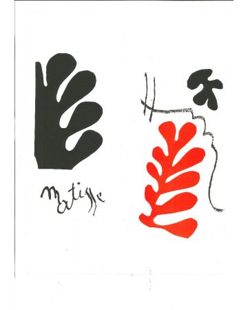 Matisse Composition from A même la pierre by Henri Matisse - Contemporary Artwork