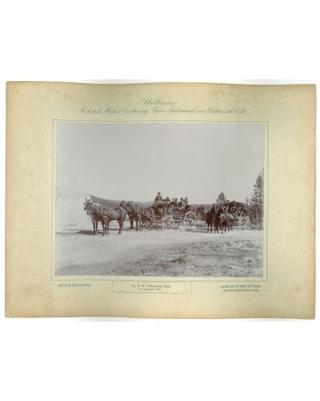 U. St. Yellowstone Park - 23 September 1893 - by prince Franz Ferdinand von Osterreich Este -  Artwork