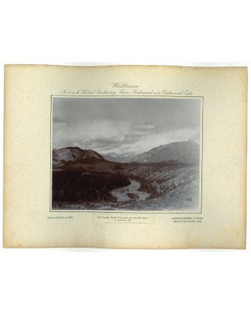 Canada - Panorama von den Hoodohs by prince Franz Ferdinand von Osterreich Este - Artwork