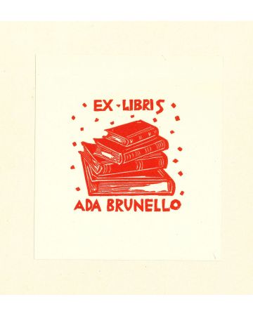 Ex Libris Ada Brunello - Modern Artwork