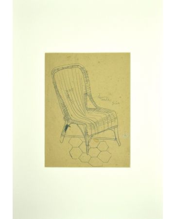 Wicker chair by Unknown artist - Artwork