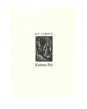 Ex Libris Katona Pal - Contemporary Artwork 