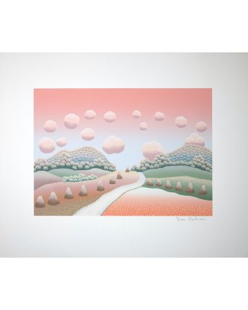 Pink Landscape - SOLD