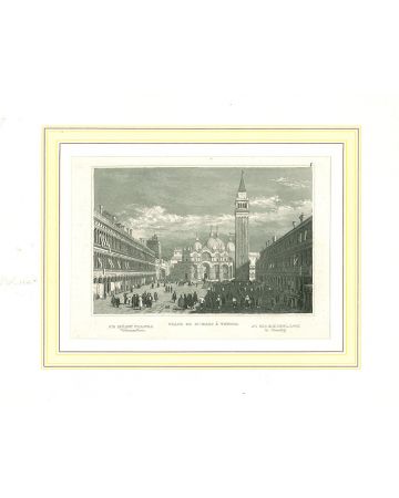 Ancient View of San Marco - Venice