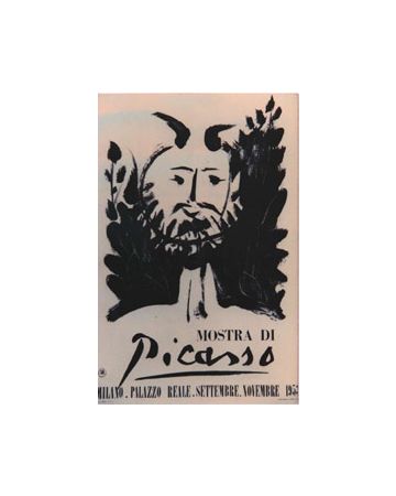 Faun - Poster - Picasso Exhibition in Milan Palazzo Reale - SOLD