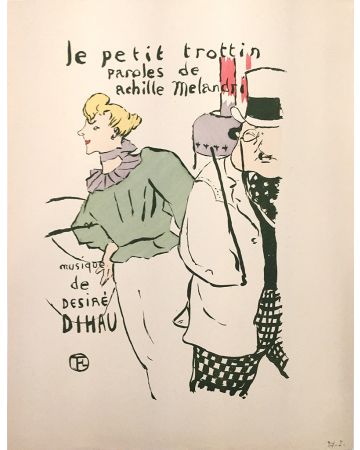 H. TOULOUSE-LAUTREC, 
Le Petit Trottin, 1901.
