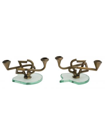 Couple of candleholders by Anonymous - Decorative object