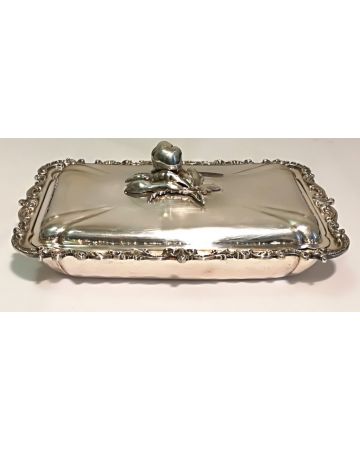 Silver Tray with Top by Anonymous - Decorative Object