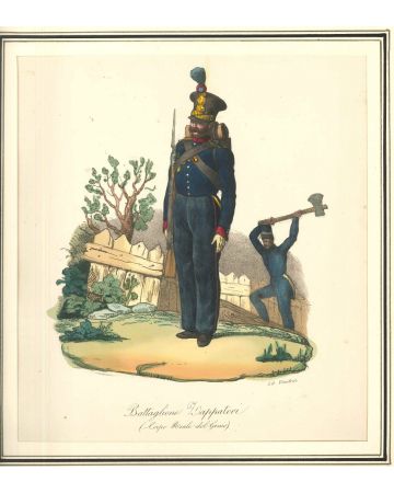 Foudraz, Battalion of Diggers, beginning of XIX century