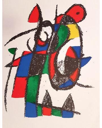 Miró Lithographe II - Plate II by Joan Miró - Surrealism