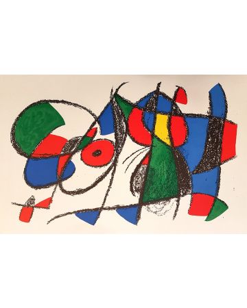 Miró Lithographe II - Plate VIII by Joan Miró - Surrealism