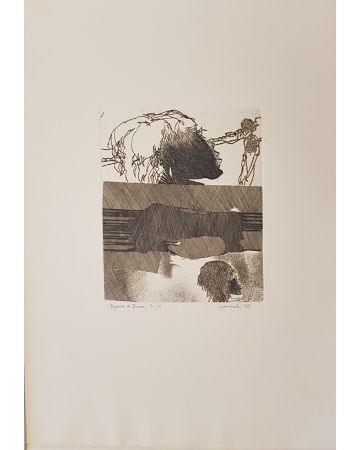 Ragazze di Brera by Giuseppe Guerreschi - Prints & Multiples