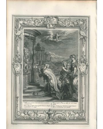 Œnée, from "Le Temple des Muses", by Bernard Picart, original print