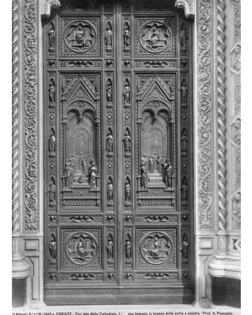 The Door of The Cathedral of Florence