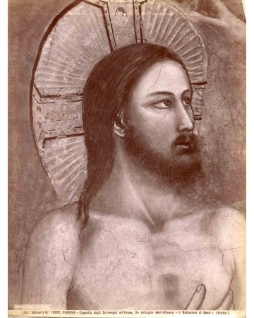 The Baptism of Jesus by Giotto - Vintage Photograph
