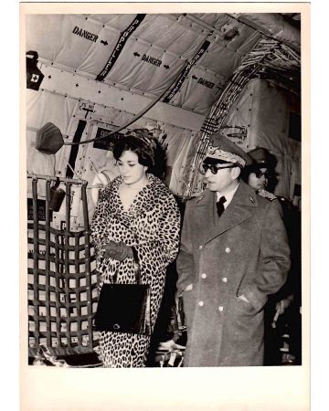 Mohammad Reza Shah and Farah Diba, King and Queen of Iran