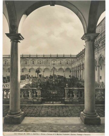 Vintage View of S.Martino Church - Naples
