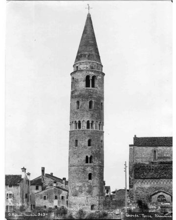 Vintage View of Caorle Tower