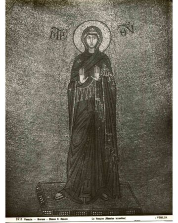 The Virgin, Murano - Vintage Photo Detail