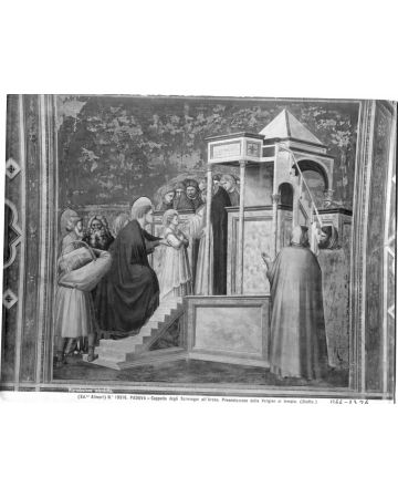 Vintage Photo Detail of the Cappella degli Scrovegni - Padova (Italy)