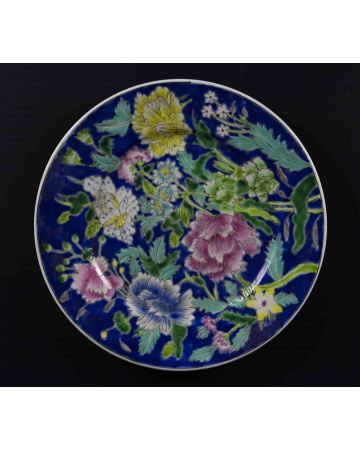 Vintage Flower Plate