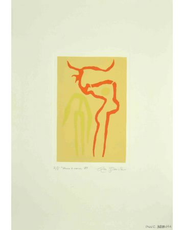 Leo Guida - Man and Deer - Contemporary Art