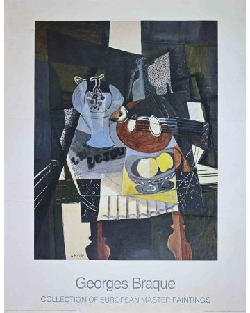 Georges Braque Vintage Exhibition Poster